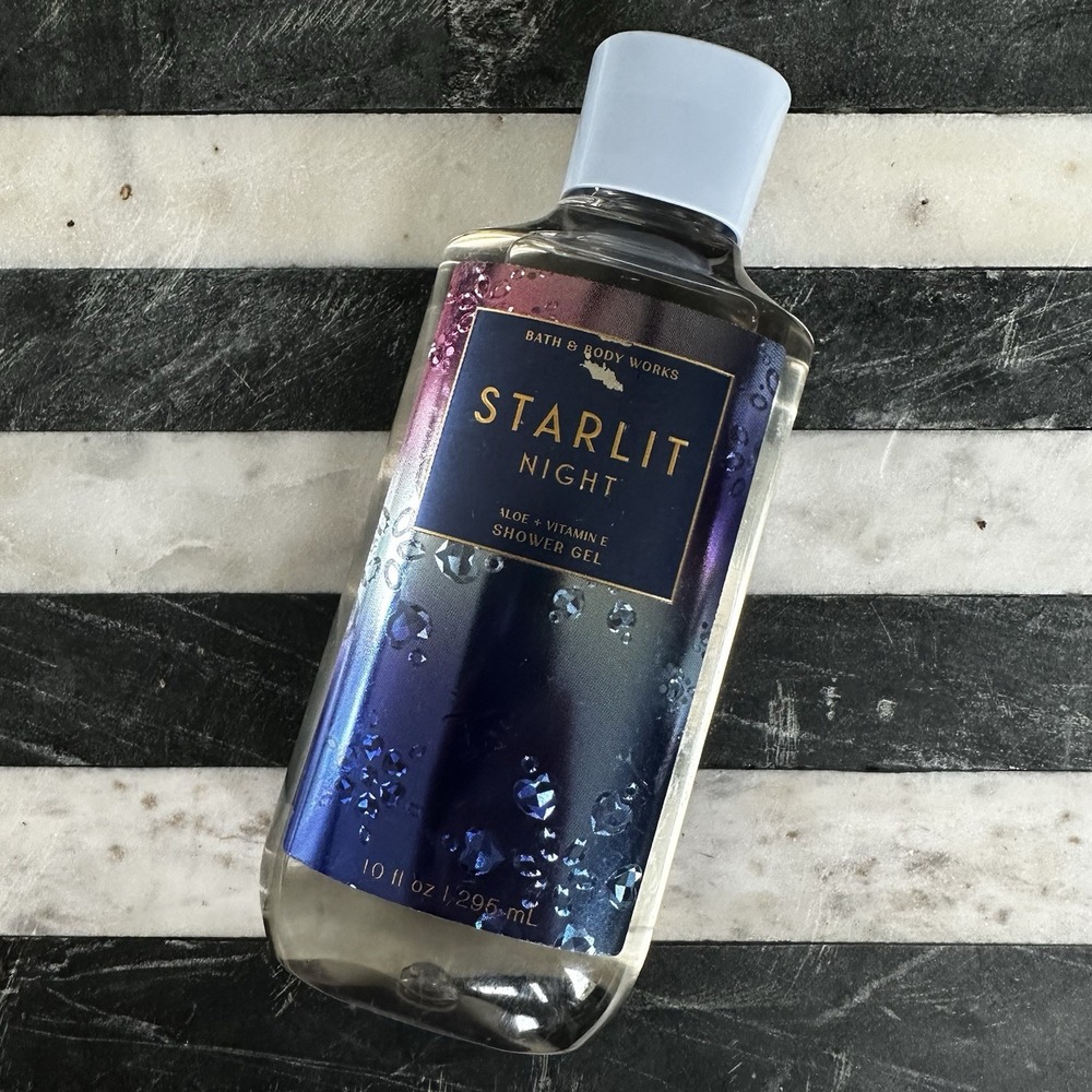 Bath & Body Works Starlit Night Shower Gel - Full Size 10 fl oz - NEW